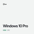 Windows 10 Pro OEM – Ključ za 1 računalnik