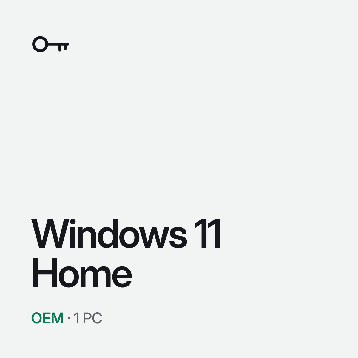 Windows 11 Home OEM – Ključ za 1 računalnik